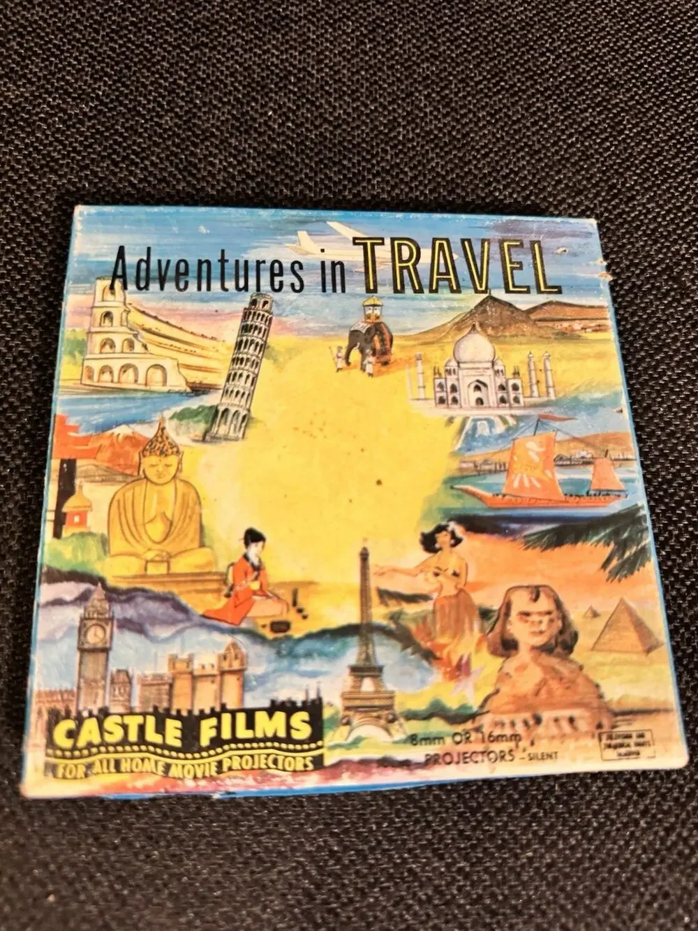 Vintage Castle Films Adventures In Travel Hawaii State Of Paradise 8mm Film Reel